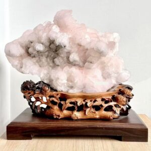 Love Tempered by Time - Rose Quartz with Mineral Inclusions