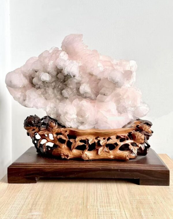 Love Tempered by Time - Rose Quartz with Mineral Inclusions