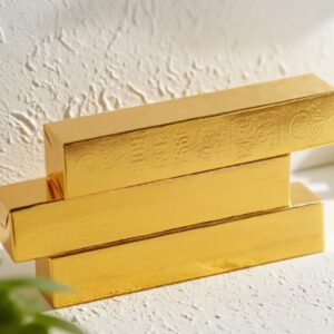 10 Gold Bars (Traditional Paper Craft) D67