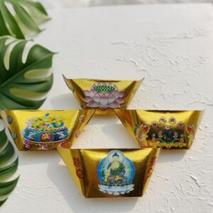 5K Gold Ingots – Mythical Series (Traditional Paper Craft) D136