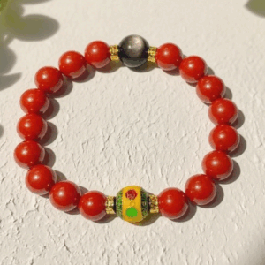 Bead Bracelet: Radiant Male God D86