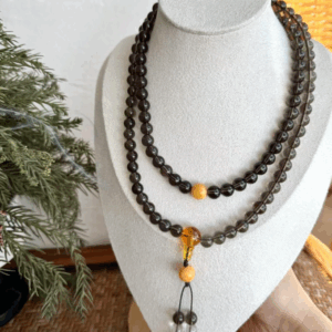 Chaplet: 108 Smoky Quartz D109