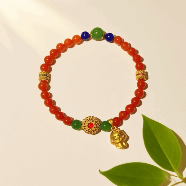 H42 Miaorou Golden Snake Bracelet
