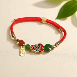 H19 A perfect match of gold and jade