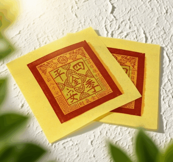 H64 Blessing gold paper